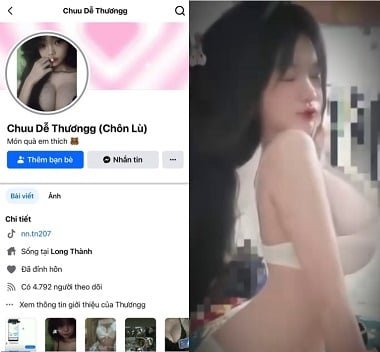 Chu có bộ ngực lớn và quyến rũ