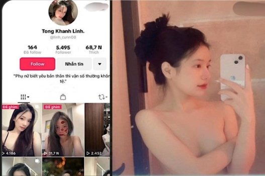 Full clip nóng Tống Khánh Linh xinh gái