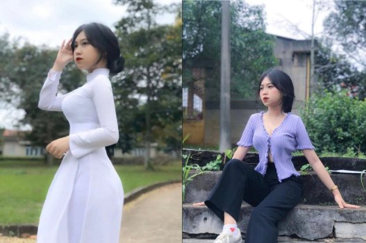 Em học sinh điên cuồng thích chơi bướm