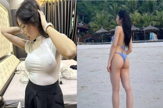 Ngắm bạn gái khiêu vũ qua khe cửa với sự quyến rũ đến mê đắm