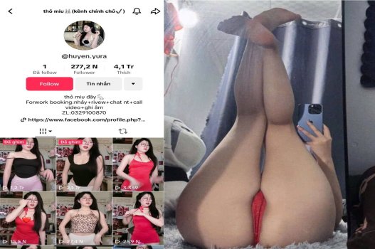Thỏ Miu khoái cảm phơi bày thân hình nóng bỏng, khiến anh điên đảo