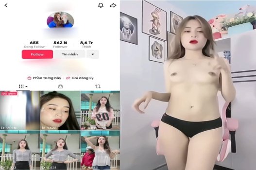 The hottest TikToker licking pussy