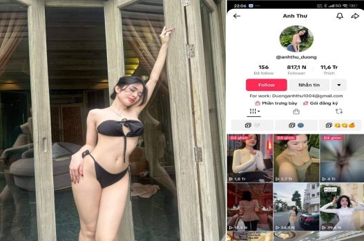 Tiktoker sexy thích thể hiện các tư thế quan hệ đặc biệt