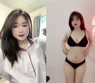 Trâm Anh có bầu ngực đẹp và múa gợi cảm